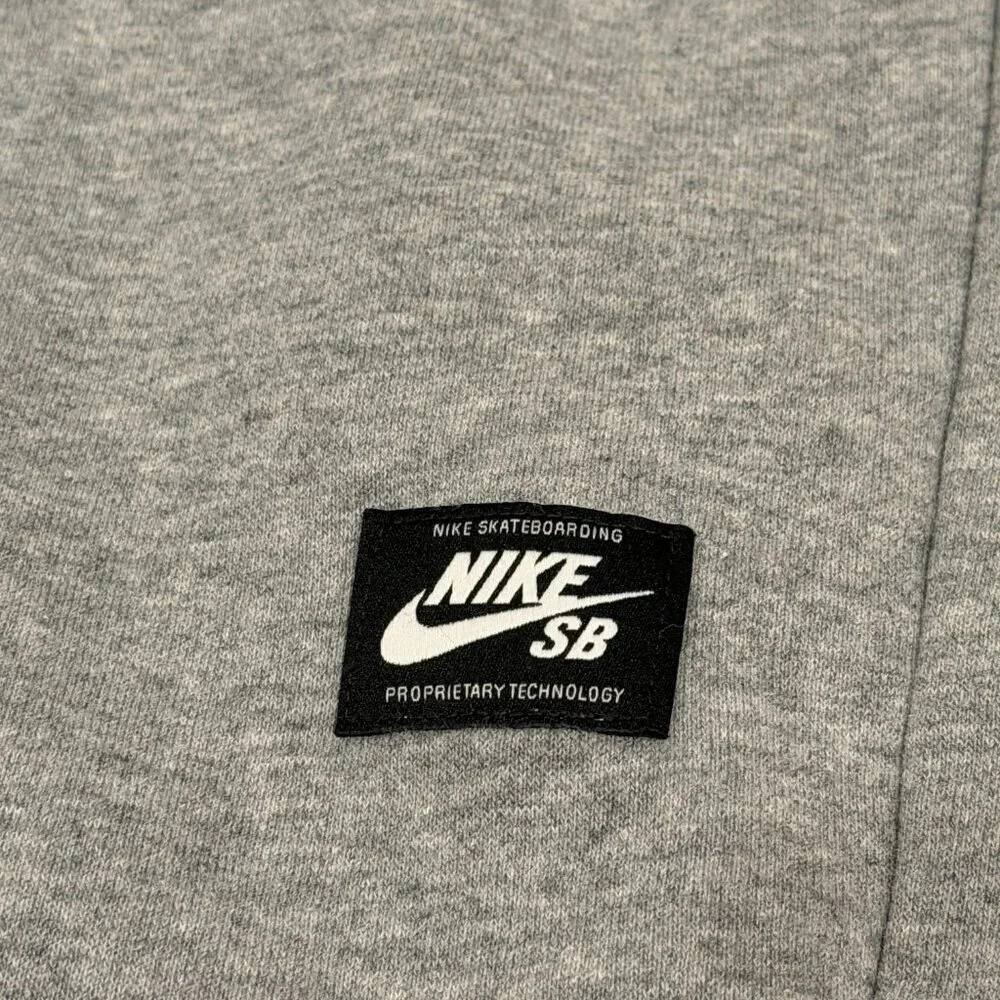 Nike SB Hoodie Gray Women’s Size Medium Streetwear Pullover - Picture 6 of 10